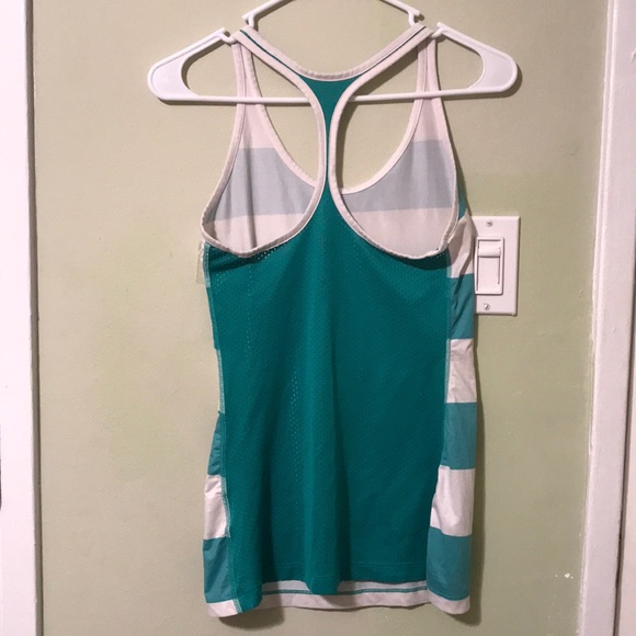 NIKE Striped Racerback Top - Picture 3 of 3